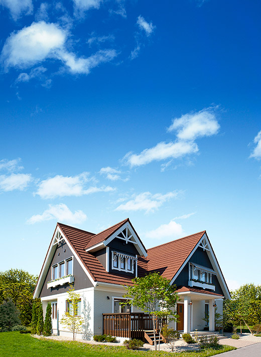コロナはニュージーランド生まれの高品質の石付き屋根材