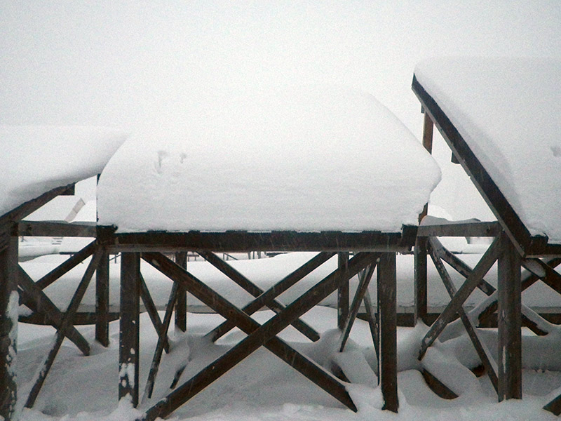 落雪防止効果